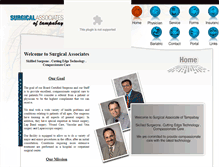 Tablet Screenshot of brandonsurgeons.com